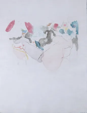 Stich Villon - 3 Figures, 1962