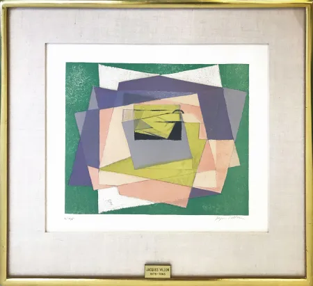 Lithographie Villon - PAPIERS