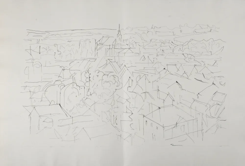 Stich Villon - Paysage, 1962