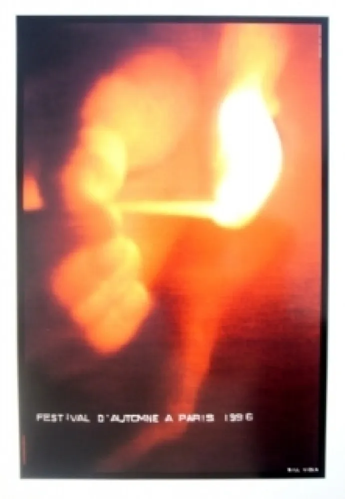 Siebdruck Viola - Festival d'automne à Paris 1996
