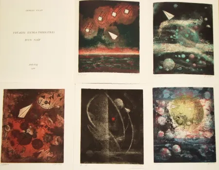 Illustriertes Buch Visat - Voyages extra-terrestres d'un naïf