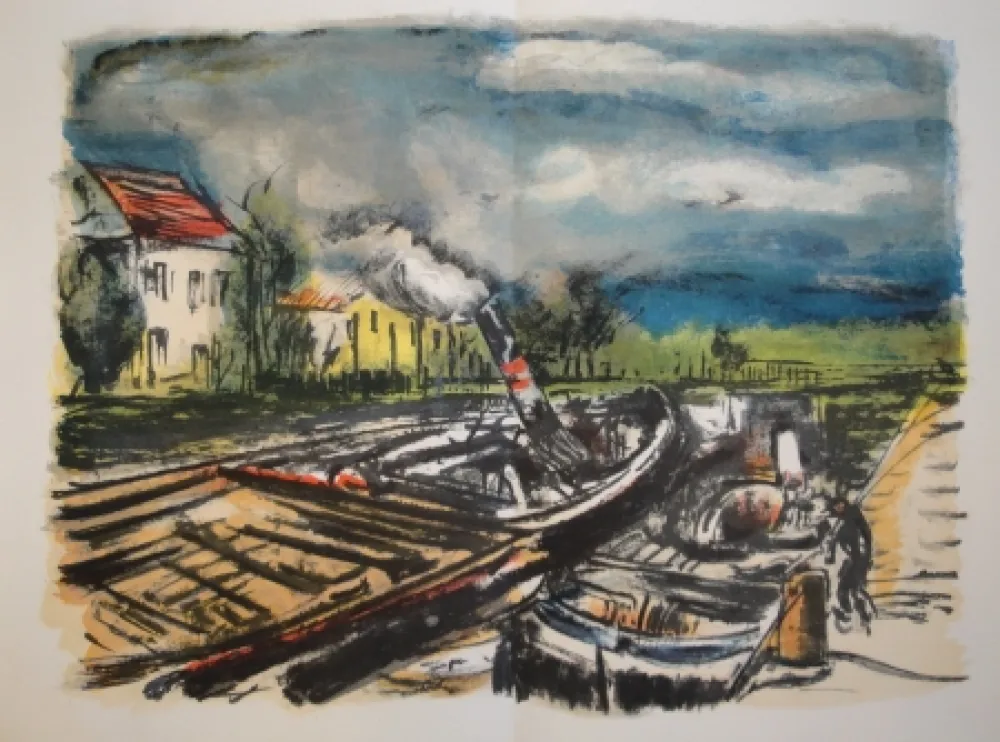 Illustriertes Buch Vlaminck - En noir et en couleur