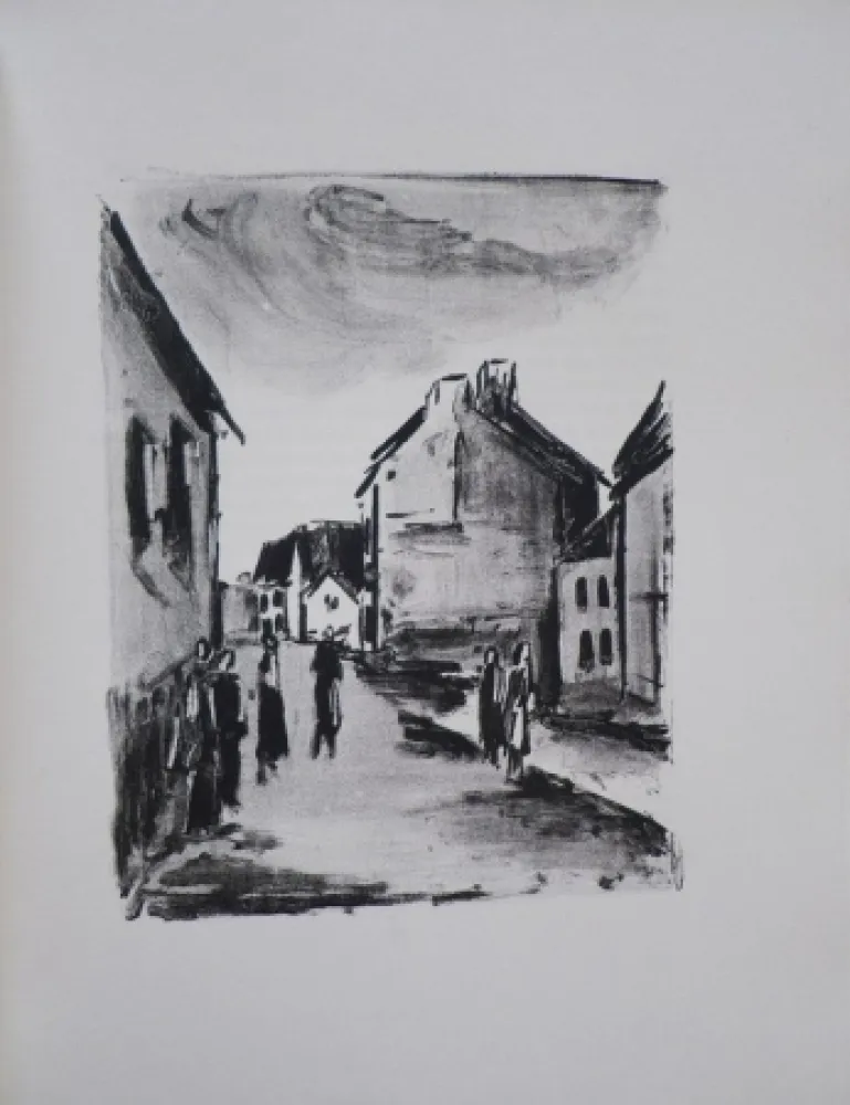 Illustriertes Buch Vlaminck - Mont-Cinère.  Lithographies de Vlaminck.