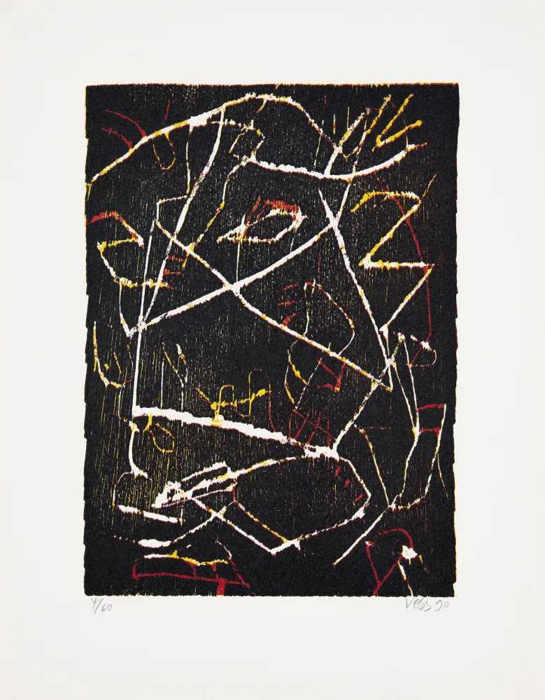 Holzschnitt Voss - Sentiers