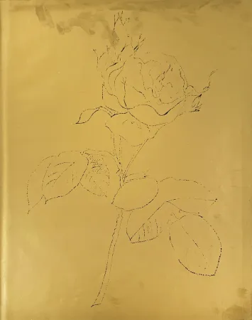 Lithographie Warhol - A Gold Book