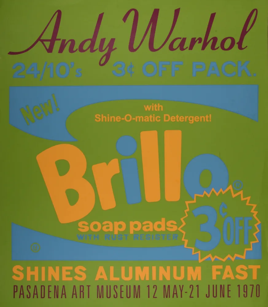 Siebdruck Warhol (After) - Brillo, c. 1970