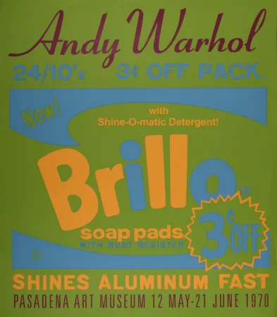 Siebdruck Warhol (After) - Brillo, c. 1970