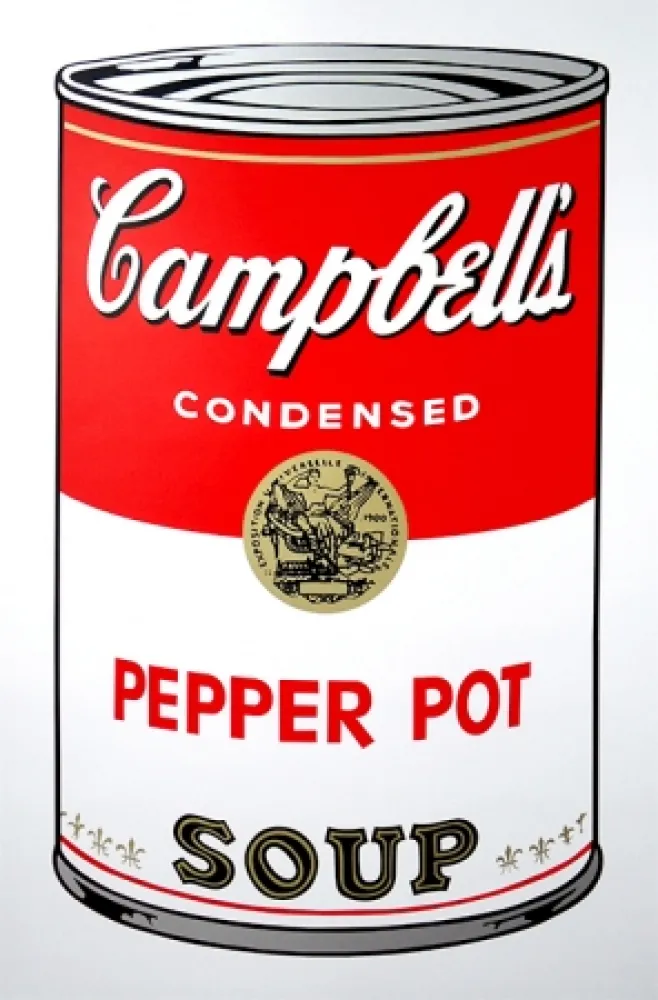 Siebdruck Warhol (After) - Campbell's Soup - Pepper Pot