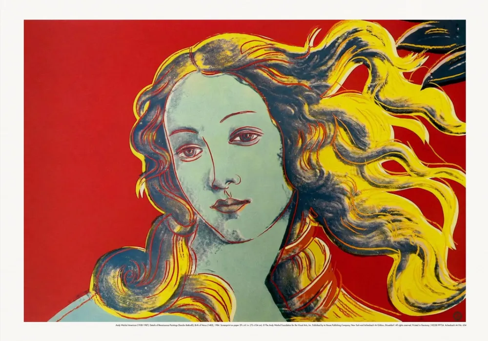 Siebdruck Warhol (After) - Details of Renaissance Paintings
