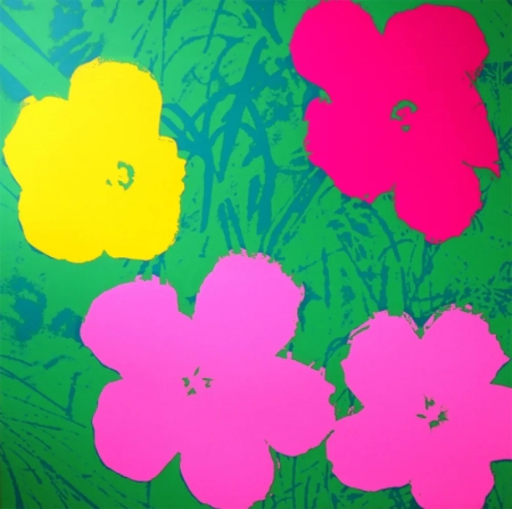 Siebdruck Warhol (After) - Flowers 11.68
