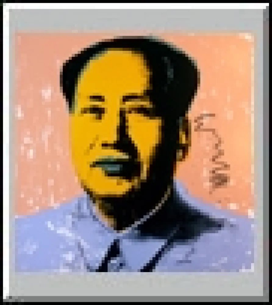 Siebdruck Warhol (After) - Mao