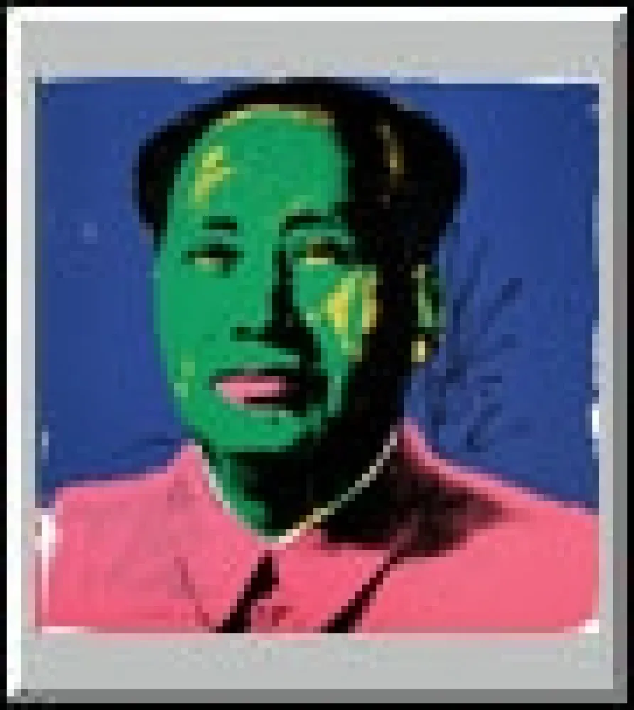 Siebdruck Warhol (After) - Mao