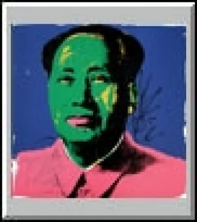 Siebdruck Warhol (After) - Mao