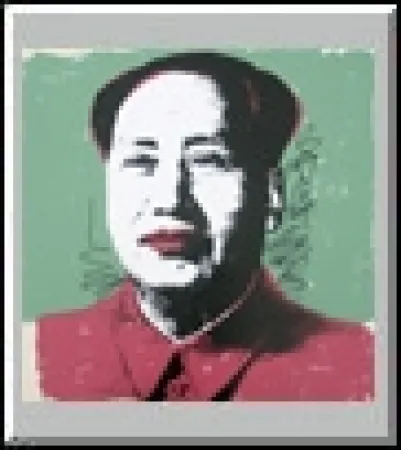 Siebdruck Warhol (After) - Mao