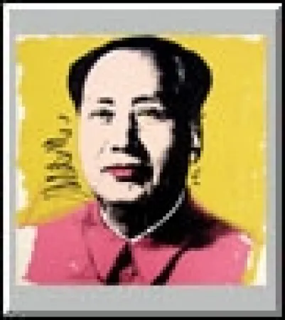 Siebdruck Warhol (After) - Mao