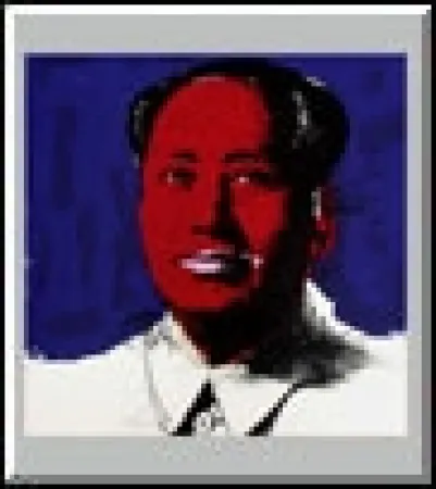 Siebdruck Warhol (After) - Mao