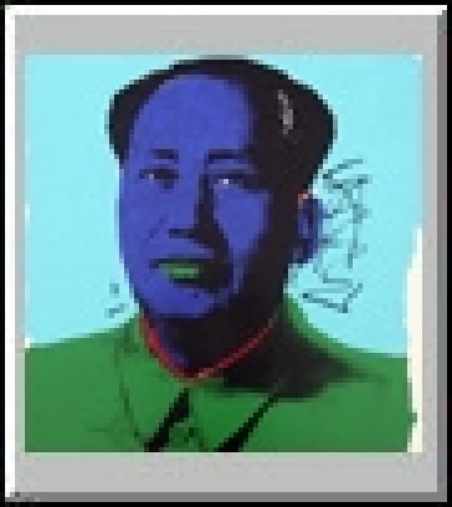 Siebdruck Warhol (After) - Mao 