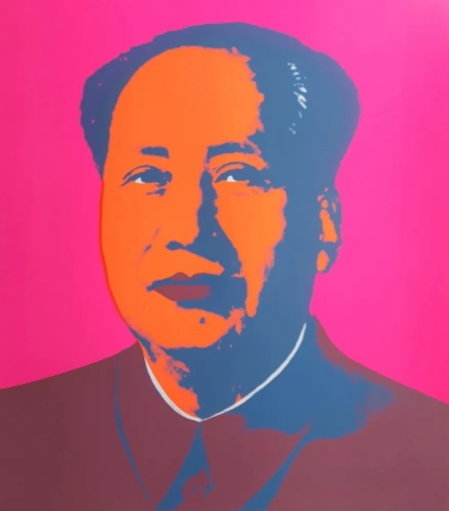Siebdruck Warhol (After) - Mao