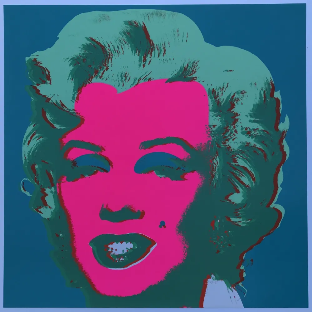 Siebdruck Warhol (After) - Marilyn Monroe II.30 (Sunday B Morning)