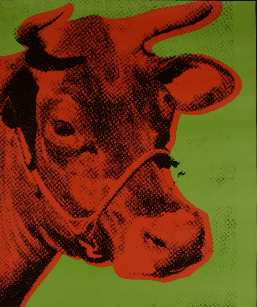 Siebdruck Warhol (After) - Red Cow, c. 1970-1971