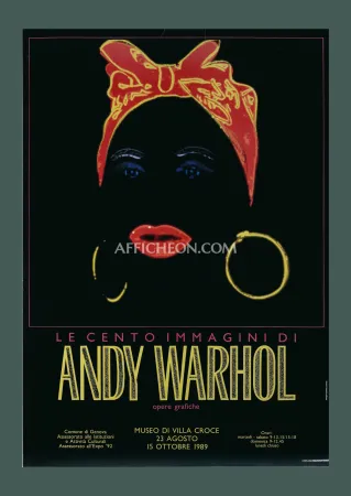 Lithographie Warhol - Andy Warhol: 'Mammy' 1989 Offset-lithograph
