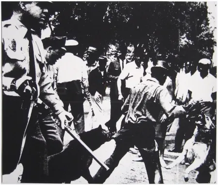 Siebdruck Warhol - Birmingham Race Riot (FS II.3)