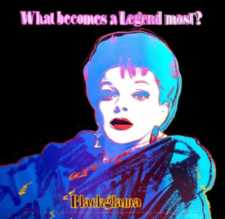 Siebdruck Warhol - Blackglama