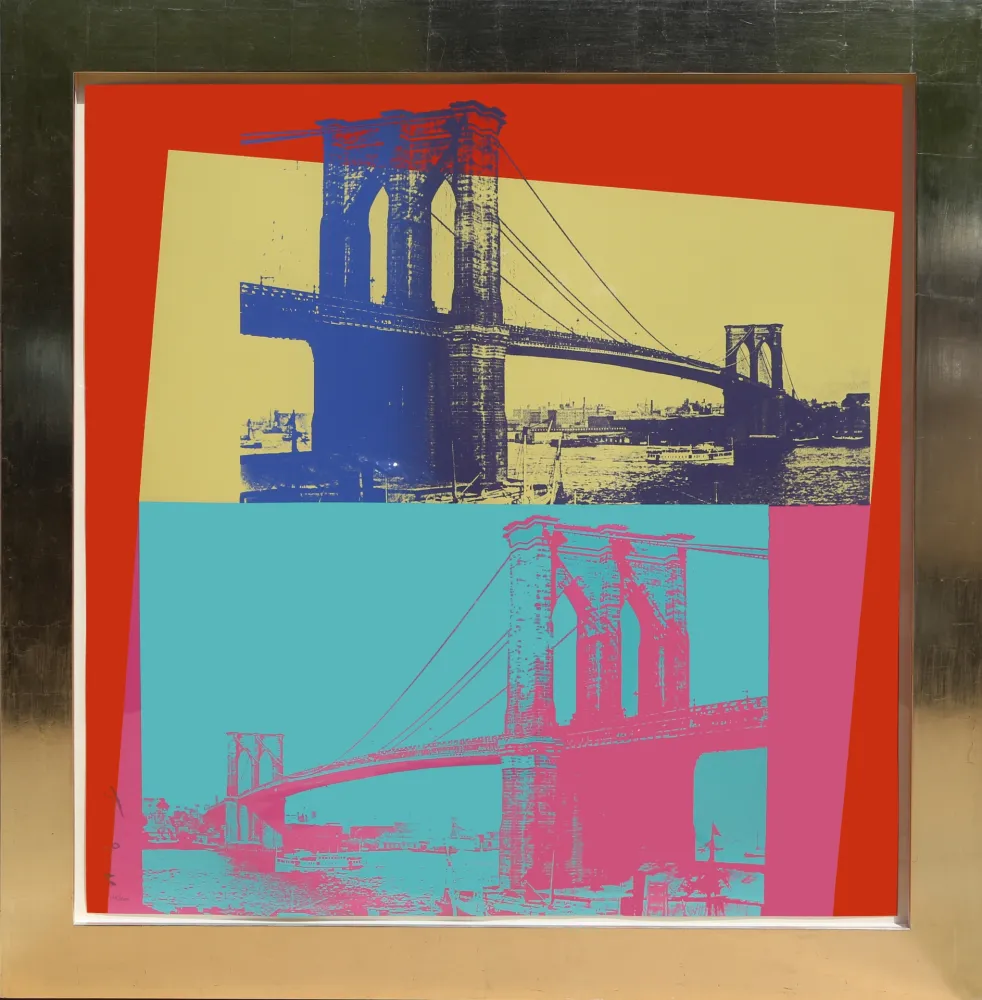 Siebdruck Warhol - Brooklyn Bridge (FS II.290)