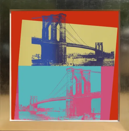 Siebdruck Warhol - Brooklyn Bridge (FS II.290)