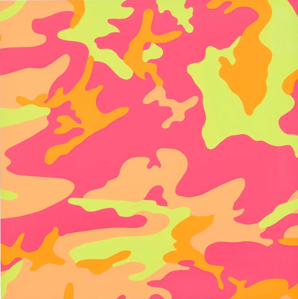 Siebdruck Warhol - Camouflage (F. & S. II.409)