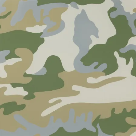 Siebdruck Warhol - Camouflage (FS II.407)