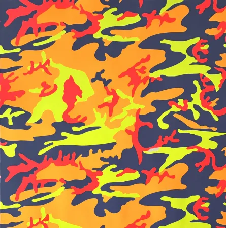 Siebdruck Warhol - Camouflage (FS II.412)