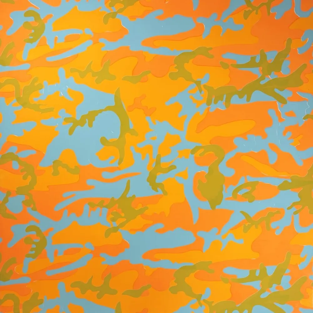 Siebdruck Warhol - Camouflage, II.413