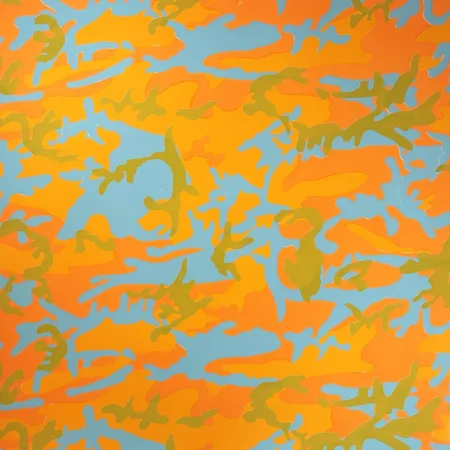 Siebdruck Warhol - Camouflage, II.413