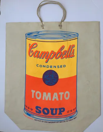 Siebdruck Warhol - Campbell Soup Can (Tomato)
