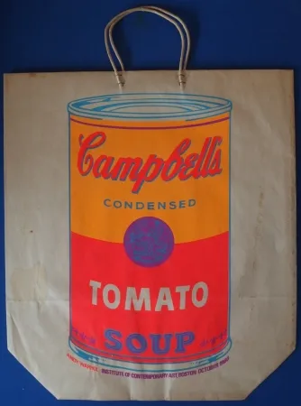 Siebdruck Warhol - Campbells' condensed Tomato Soup