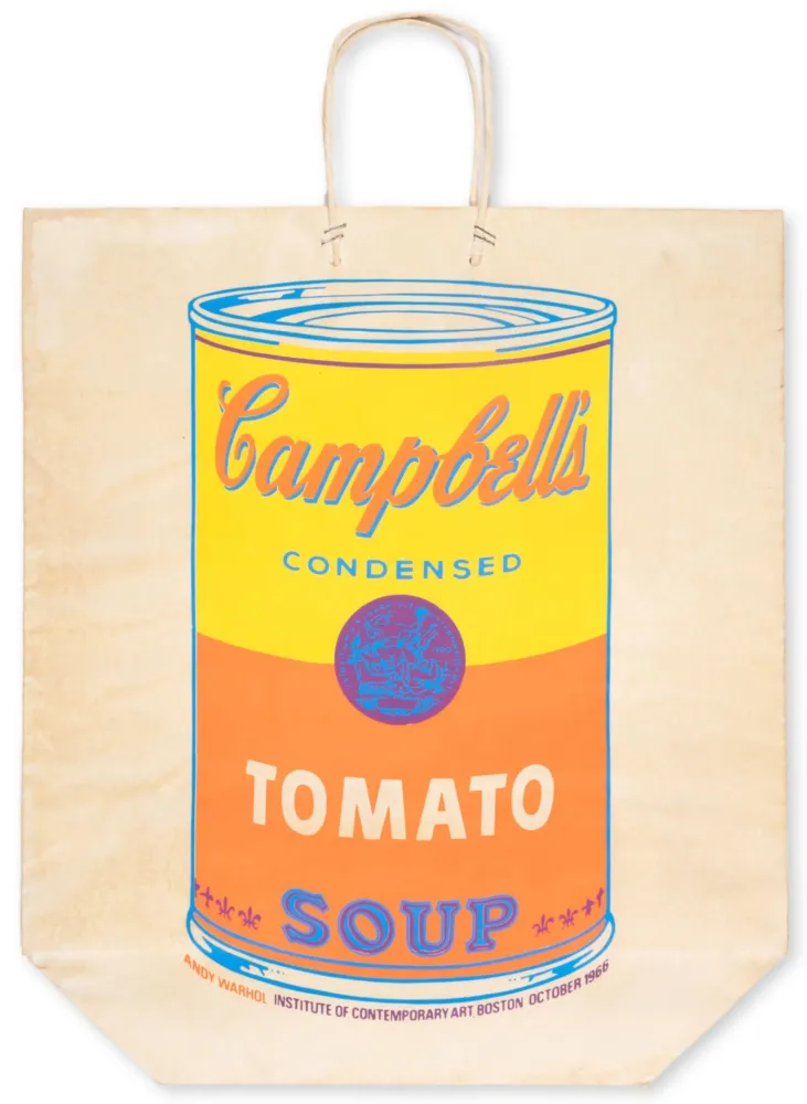 Siebdruck Warhol - Campbell's Soup Can (Tomato)