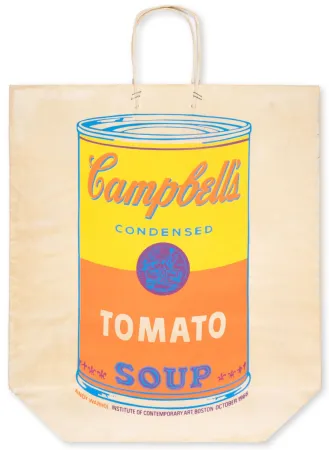 Siebdruck Warhol - Campbell's Soup Can (Tomato)