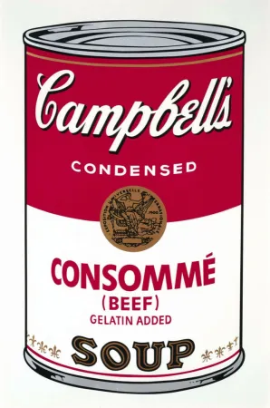 Siebdruck Warhol - Campbell's Soup: Consommé (FS II.52)