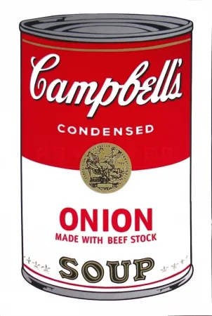 Siebdruck Warhol - Campbell's Soup I: Onion (FS II.47)