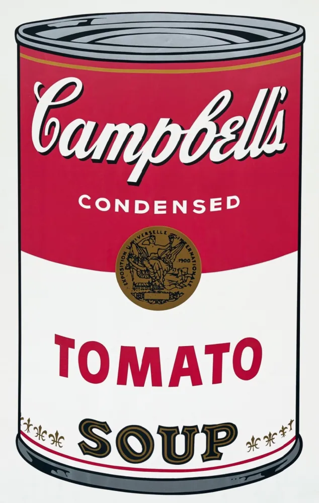 Siebdruck Warhol - Campbell's Soup I: Tomato