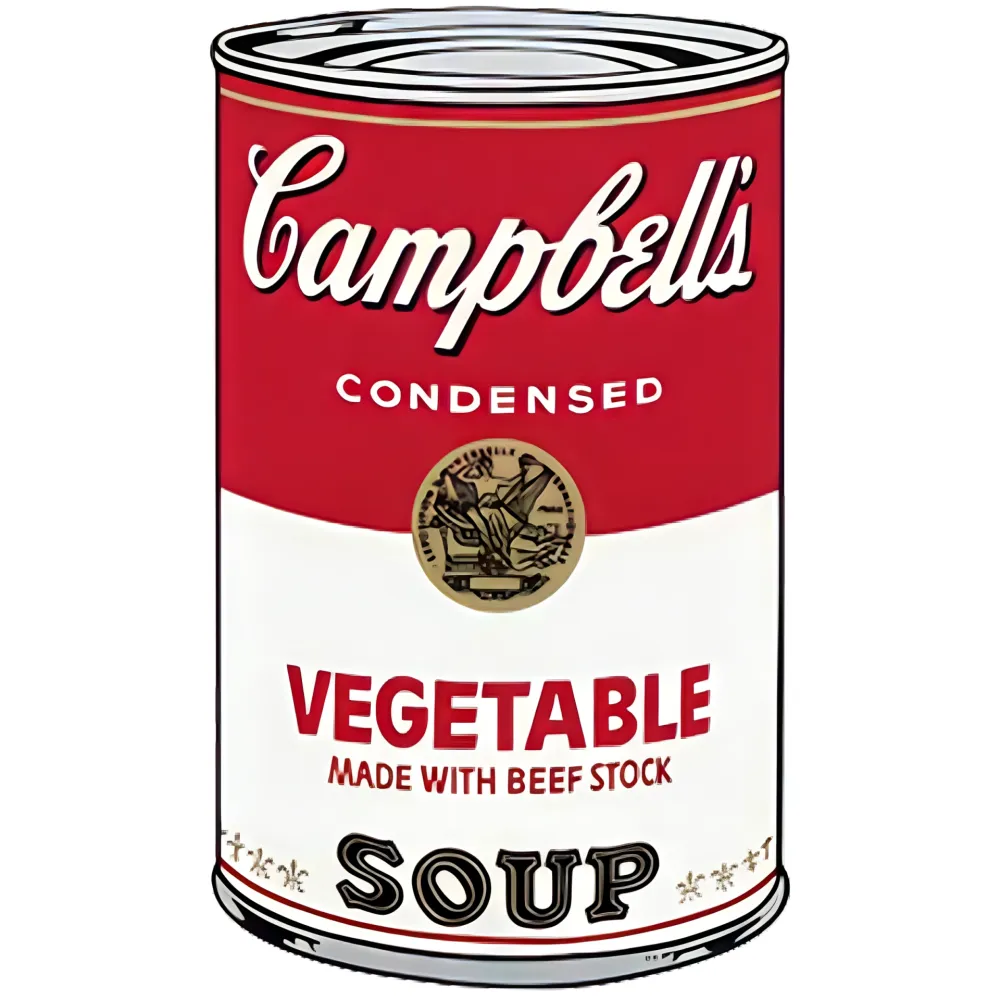 Siebdruck Warhol - Campbell's Soup I: Vegetable (FS II.48)