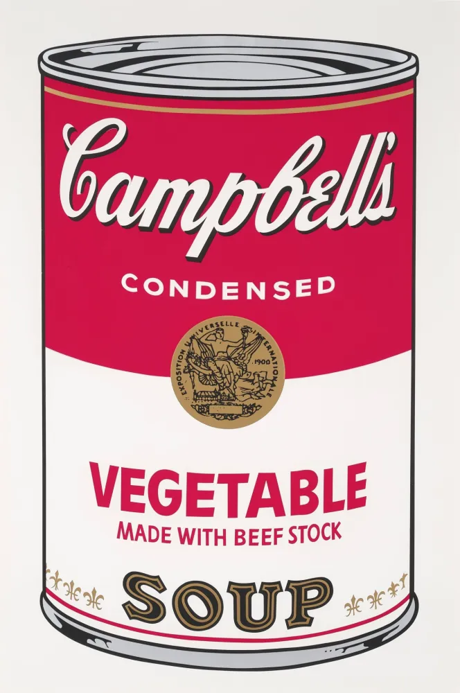 Siebdruck Warhol - Campbell's Soup I: Vegetable (FS II.48)