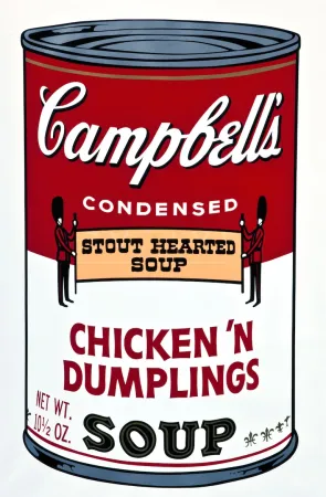 Siebdruck Warhol - Campbells Soup II: Chicken N Dumplings (FS II.58)