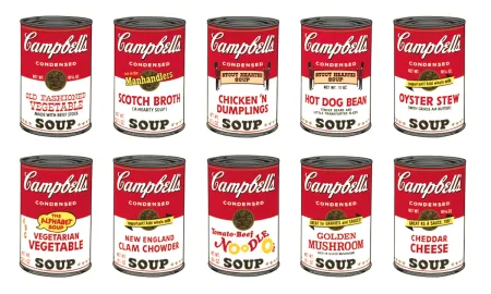 Siebdruck Warhol - Campbell’s Soup II Complete Portfolio
