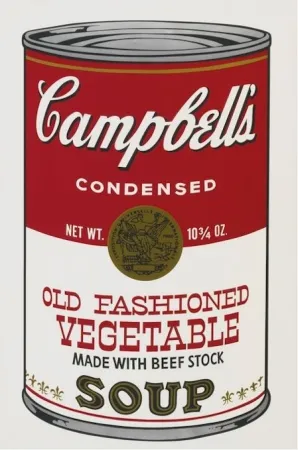 Siebdruck Warhol - Campbell’s Soup II: Old Fashioned Vegetable (FS II.54)