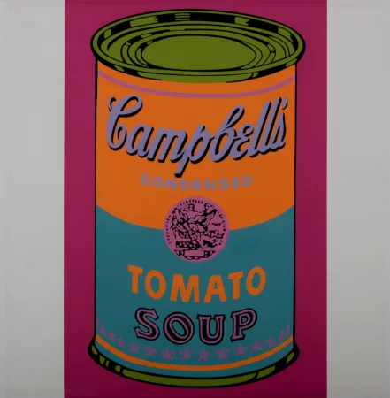 Siebdruck Warhol - Campbell's Tomato Soup (Banner)