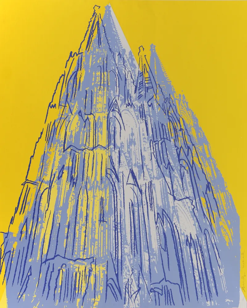 Siebdruck Warhol - Cologne Cathedral FS II.363