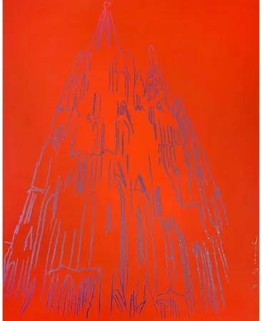 Siebdruck Warhol - Cologne Cathedral IIB.362
