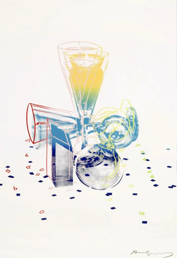Siebdruck Warhol - Committee 2000 (II.289)